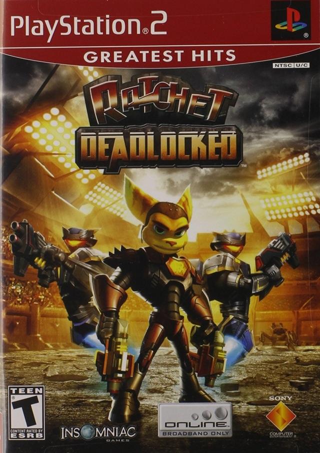 J2Games.com | Ratchet Deadlocked (Greatest Hits) (Playstation 2) (Pre-Played - CIB - Good).