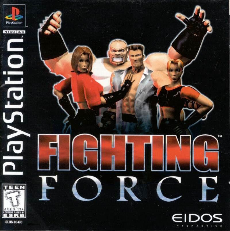 J2Games.com | Fighting Force (Playstation) (Complete - Very Good).