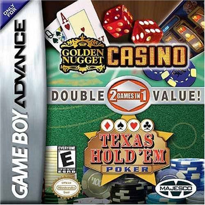 J2Games.com | Texas Hold 'em Poker / Golden Nugget Casino (Gameboy Advance) (Pre-Played - Game Only).