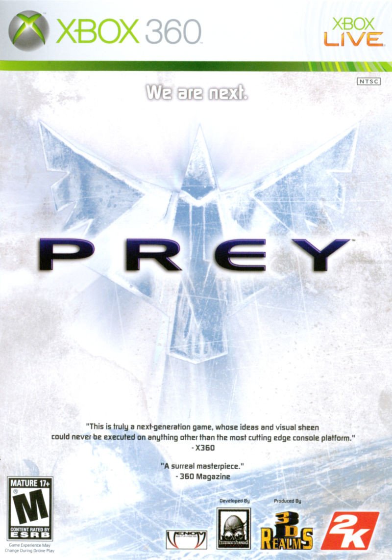 J2Games.com | Prey (Xbox 360) (Pre-Played - CIB - Good).