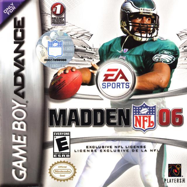 J2Games.com | Madden 2006 (Gameboy Advance) (Pre-Played - Game Only).