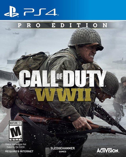 J2Games.com | Call of Duty WWII (Pro Edition) (Playstation 4) (Pre-Played - CIB - Good).