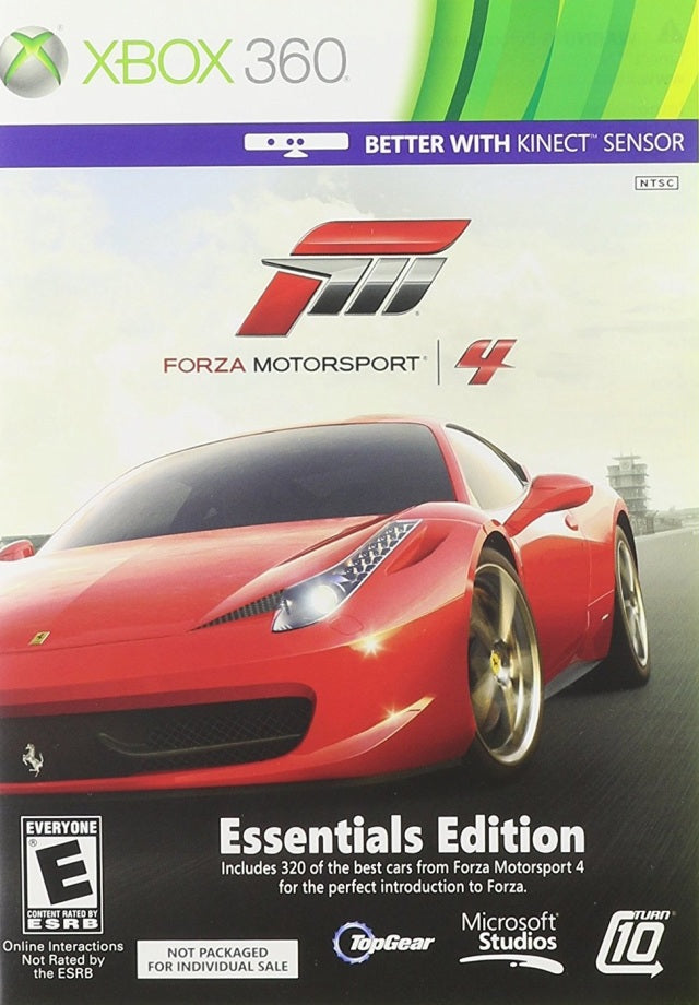 Forza Motorsport 4: Edición esencial (Xbox 360)