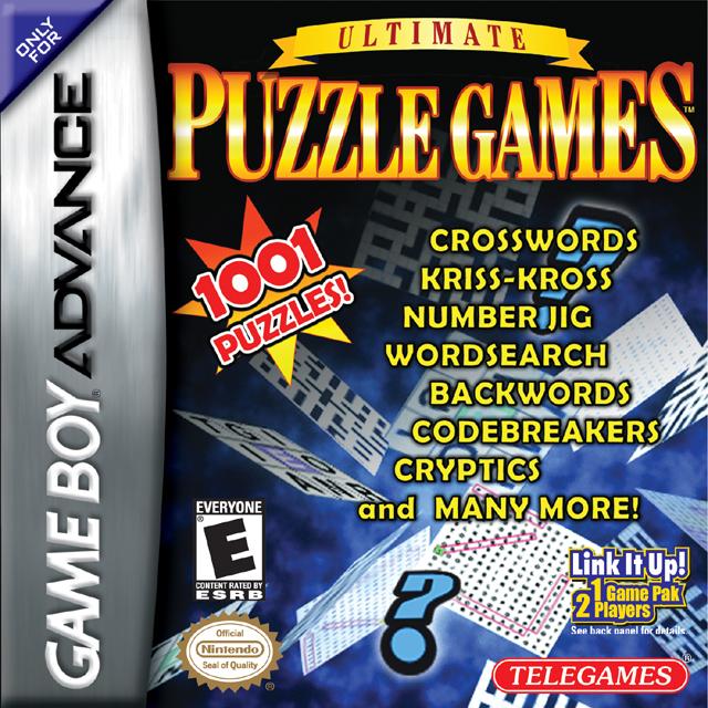 J2Games.com | Ultimate Puzzle Games (Gameboy Advance) (Pre-Played - Game Only).