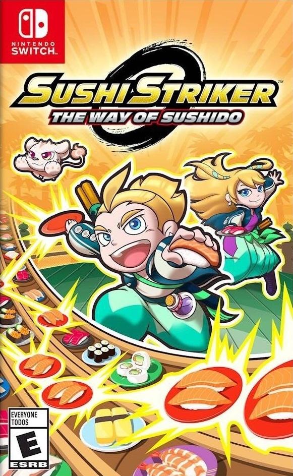 J2Games.com | Sushi Striker: The Way of Sushido (Nintendo Switch) (Pre-Played - Good).