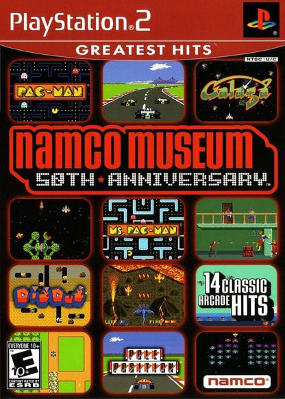 J2Games.com | Namco Museum 50th Anniversary (Playstation 2) (Complete - Good).