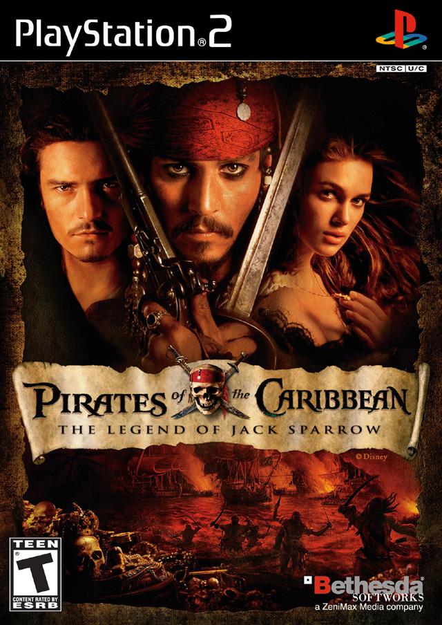 J2Games.com | Pirates of the Caribbean Legend of Jack Sparrow (Playstation 2) (Pre-Played - CIB - Good).