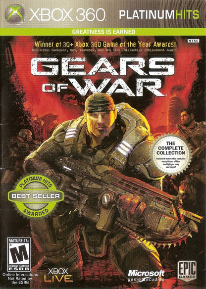 Gears of War Bonus Disc Edition (Platinum Hits) (Xbox 360)