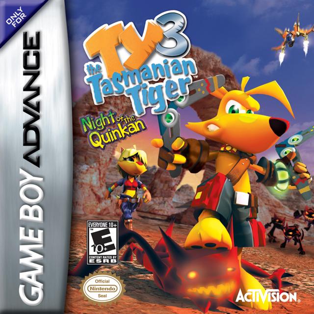 J2Games.com | Ty the Tasmanian Tiger 3 (Gameboy Advance) (Pre-Played - Game Only).