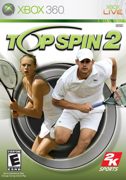 J2Games.com | Top Spin 2 (Xbox 360) (Pre-Played - CIB - Good).