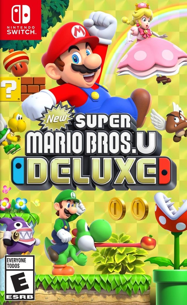 J2Games.com | New Super Mario Bros U Deluxe (Nintendo Switch) (Pre-Played - CIB - Good).
