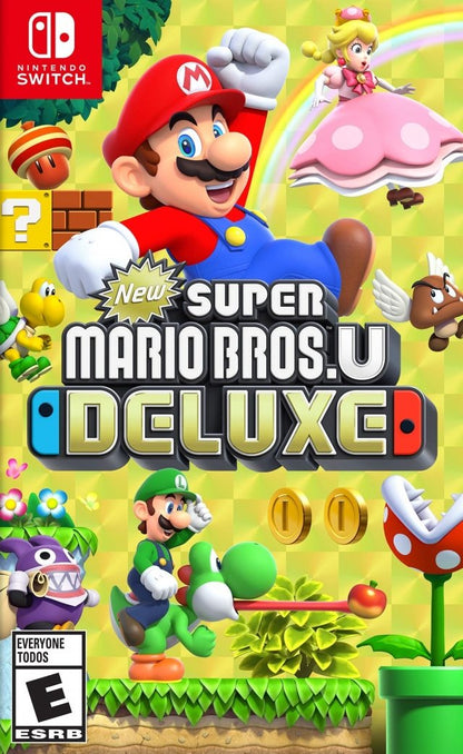 J2Games.com | New Super Mario Bros U Deluxe (Nintendo Switch) (Pre-Played - CIB - Good).