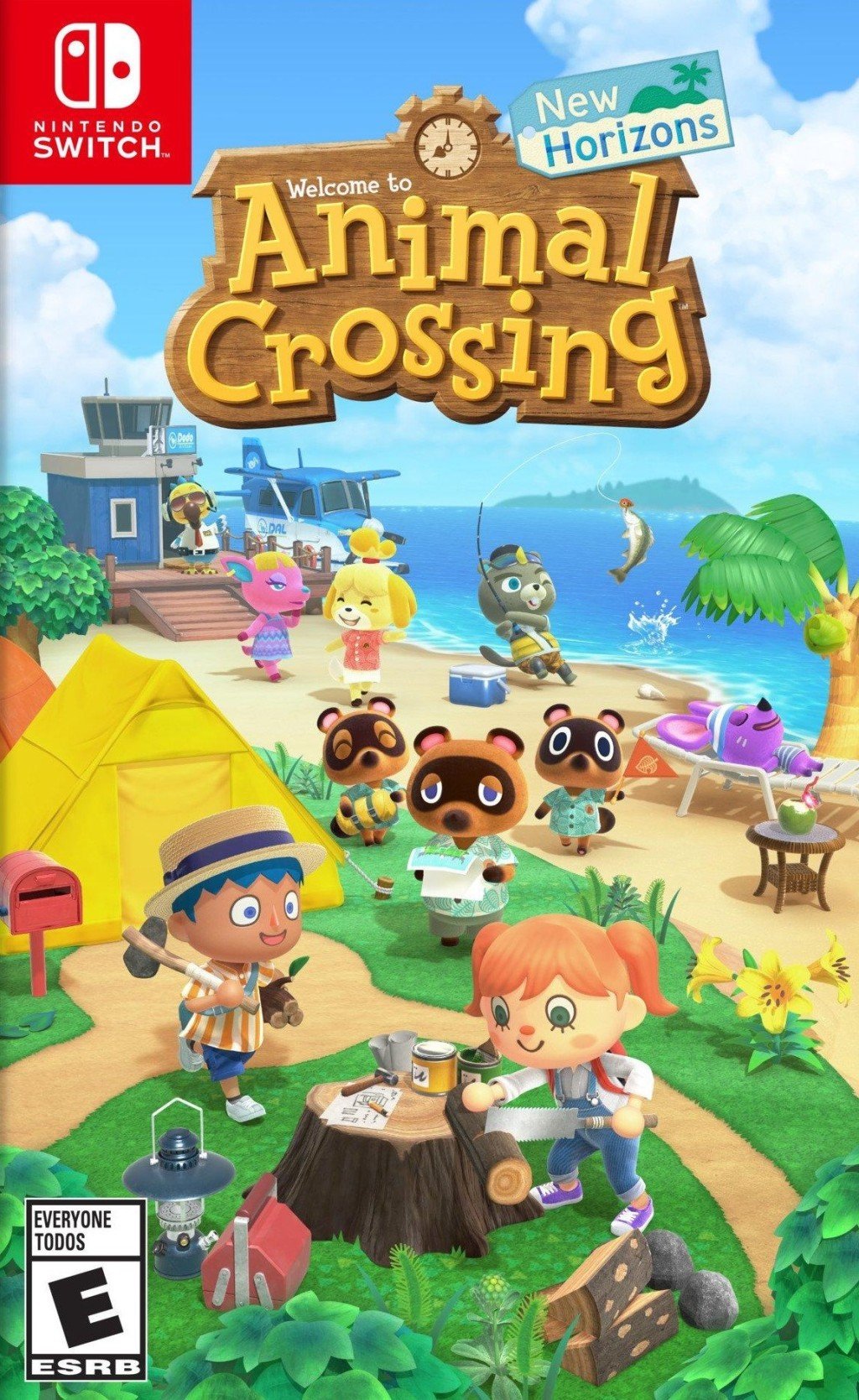 J2Games.com | Animal Crossing New Horizons (Nintendo Switch) (Pre-Played - CIB - Good).