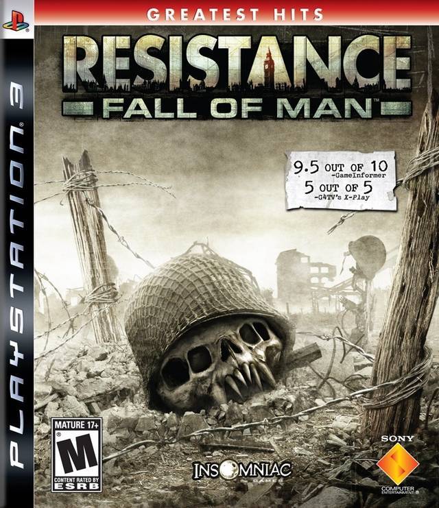 J2Games.com | Resistance Fall of Man (Greatest Hits) (Playstation 3) (Pre-Played - CIB - Good).
