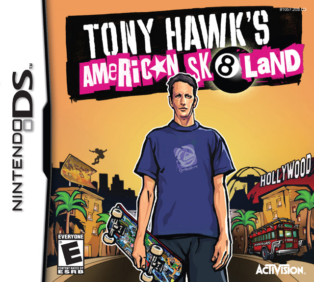 Sk8land americano de Tony Hawk (Nintendo DS)