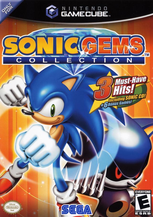 J2Games.com | Sonic Gems Collection (Gamecube) (Pre-Played - Complete - Very Good Condition).