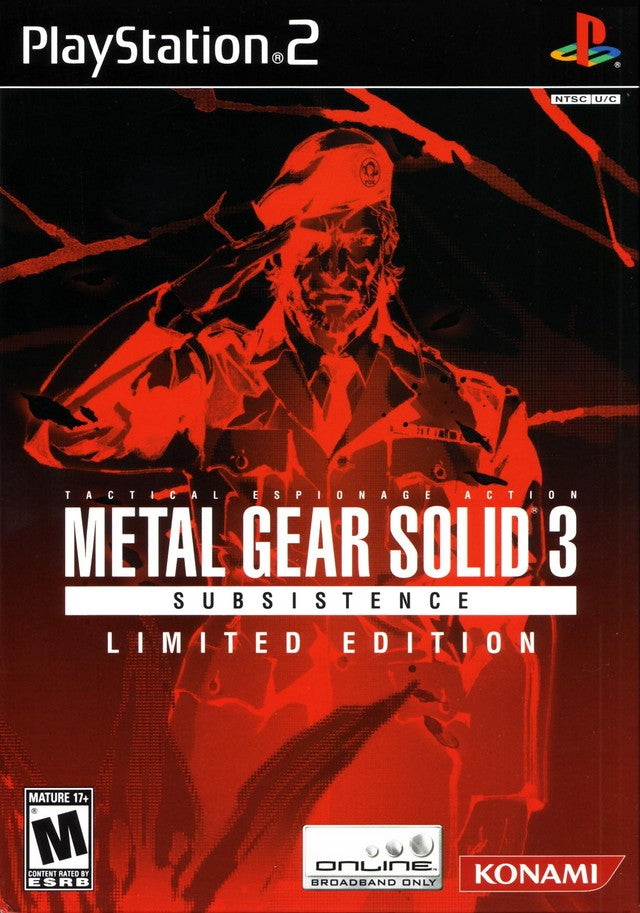 Metal Gear Solid 3 Subsistence Edición Limitada (Playstation 2)