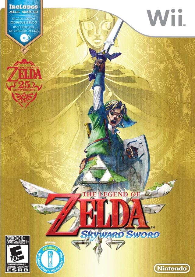 Legend Of Zelda: Skyward Sword con CD de música + paquete Motion Plus (Wii)
