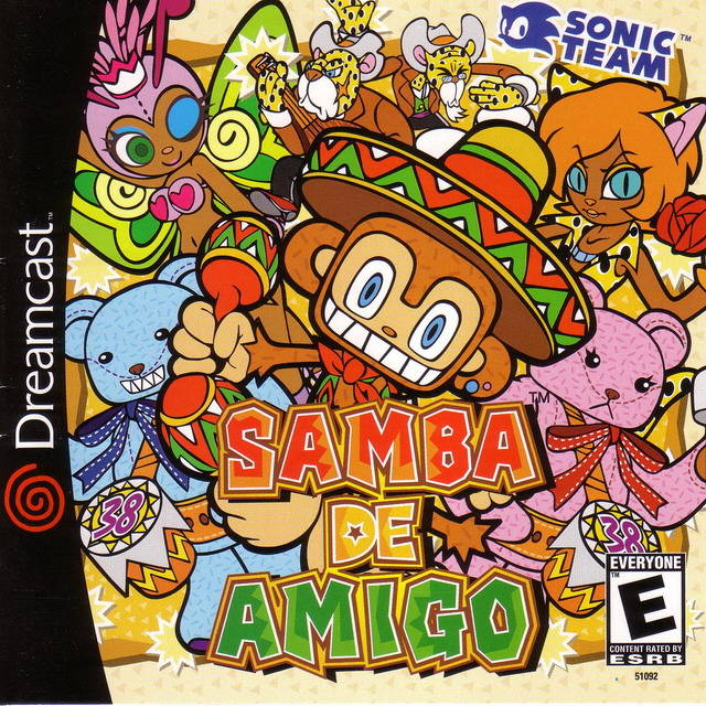 Samba De Amigo with Maracas (Sega Dreamcast)