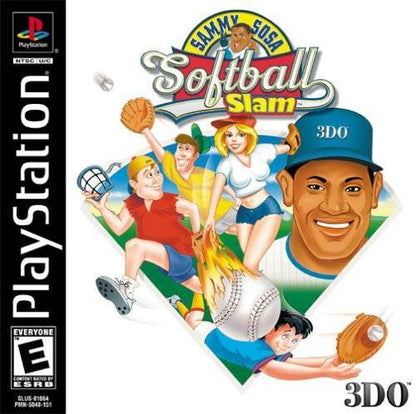 J2Games.com | Sammy Sosa's Softball Slam (Playstation) (Pre-Played - CIB - Good).