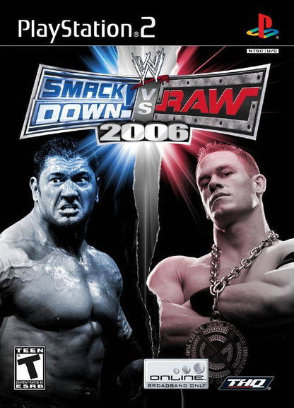J2Games.com | WWE Smackdown vs. Raw 2006 (Playstation 2) (Pre-Played - Game Only).