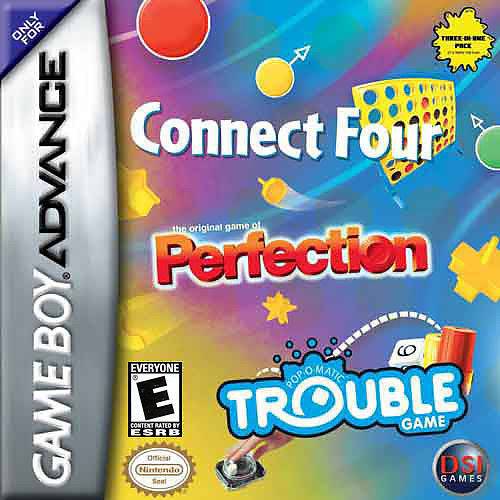 J2Games.com | Connect Four/Trouble/Perfection (Gameboy Advance) (Pre-Played - Game Only).