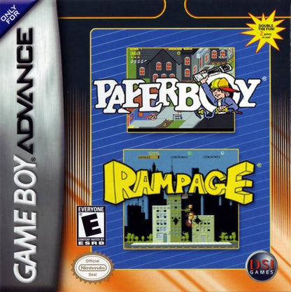 Paperboy / Rampage (Gameboy Advance)