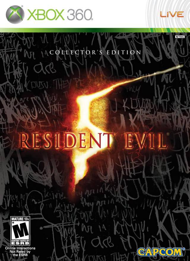 J2Games.com | Resident Evil 5 Collector's Edition Steelbook (Xbox 360) (Pre-Played - CIB - Good).