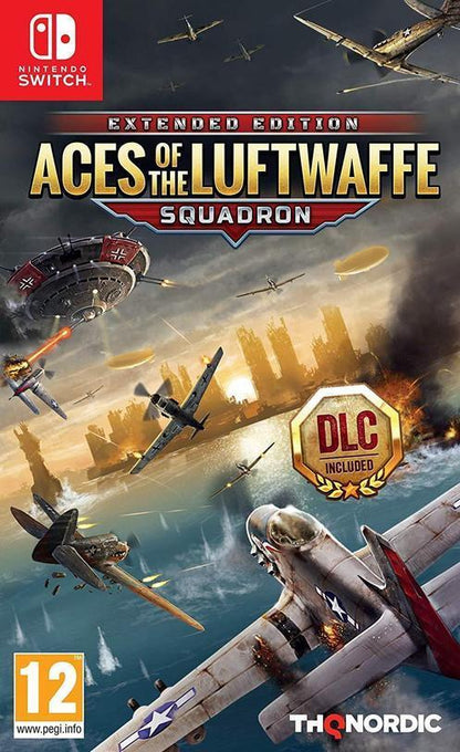 J2Games.com | Aces of the Luftwaffe Squadron Extended Edition (Nintendo Switch) (Pre-Played - Game Only).