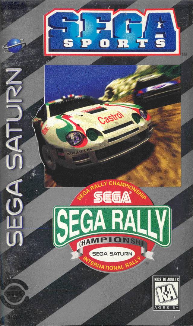 J2Games.com | Sega Rally Championship (Sega Saturn) (Pre-Played - Game Only).