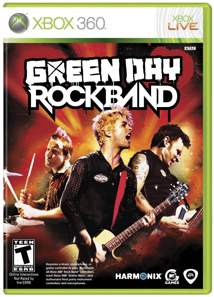 J2Games.com | Green Day: Rock Band (Xbox 360) (Pre-Played - CIB - Good).