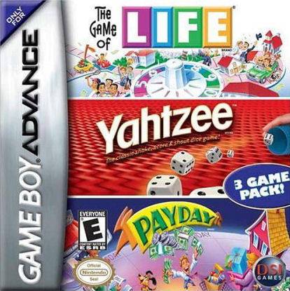 J2Games.com | Life/Yahtzee/Payday (Gameboy Advance) (Pre-Played - Game Only).