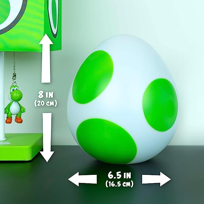 Super Maio Bros. 8" Yoshi Egg Light (Toys)