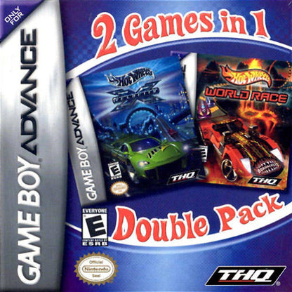2 Games In 1 Double Pack - Hot Wheels: World Race / Velocity X (Gameboy Advance)