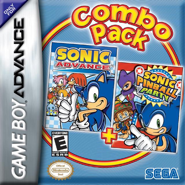 J2Games.com | Sonic Advance & Sonic Pinball Party (Gameboy Advance) (Pre-Played - Game Only).
