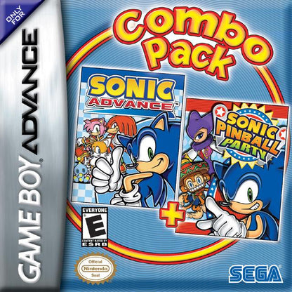 J2Games.com | Sonic Advance & Sonic Pinball Party (Gameboy Advance) (Pre-Played - Game Only).