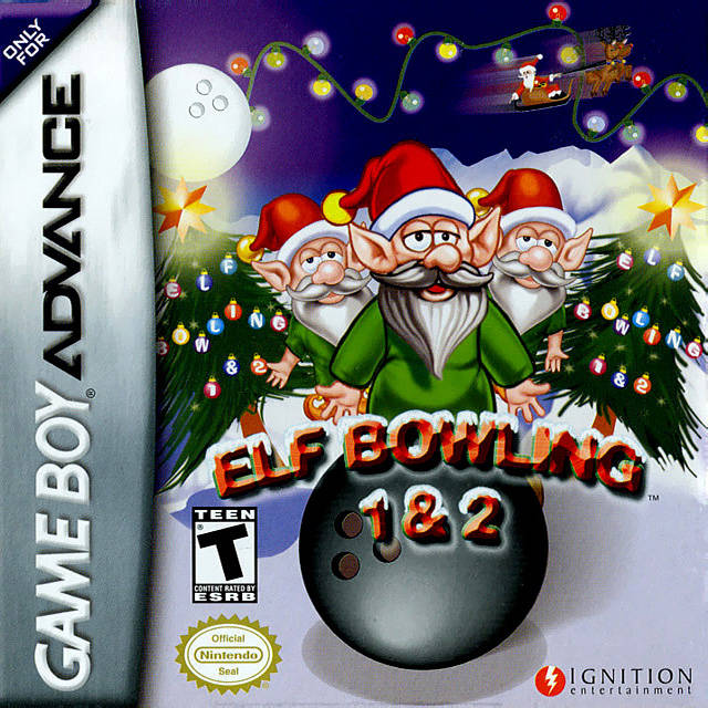 Elf Bowling 1 & 2 (Gameboy Advance)