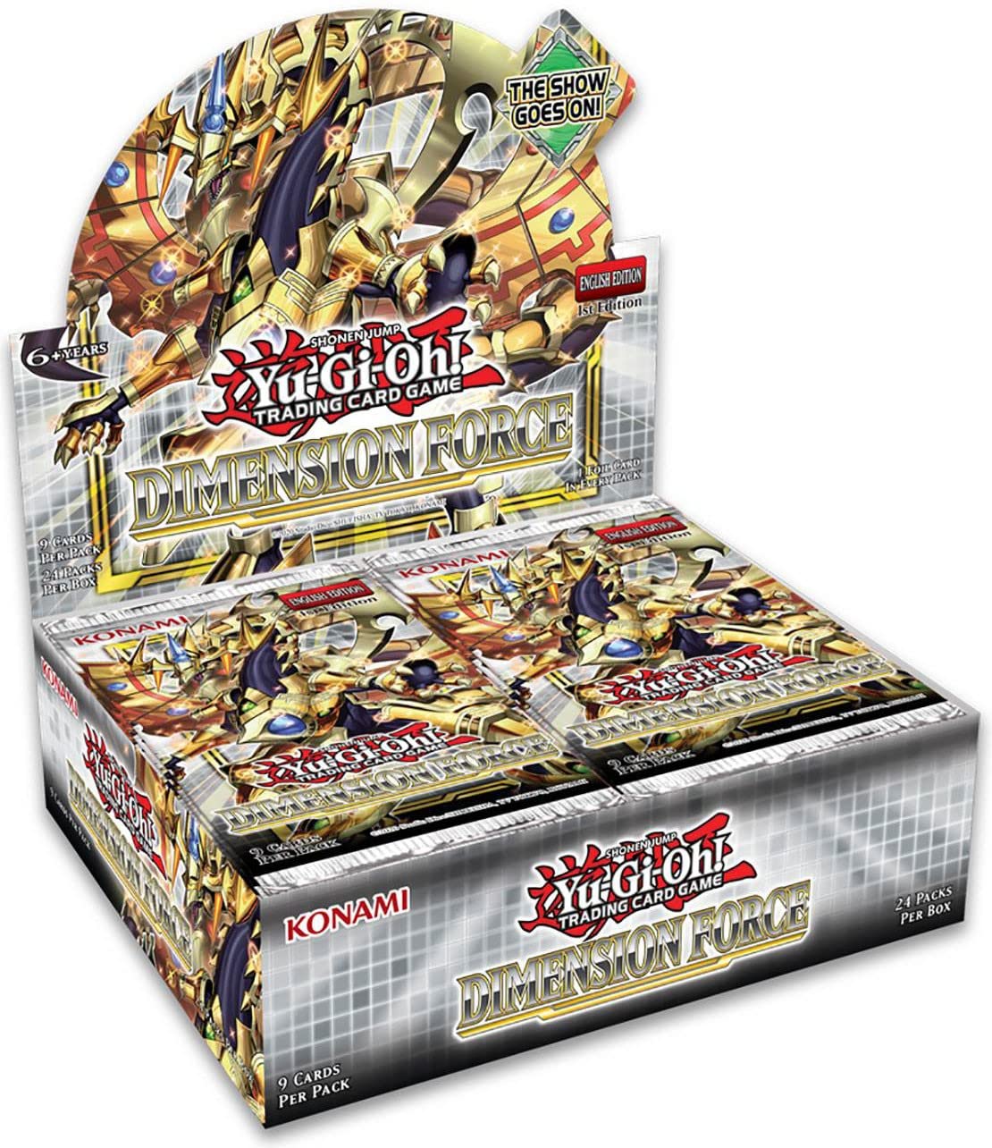 Yu-Gi-Oh Dimension Force Booster Pack (Toys)