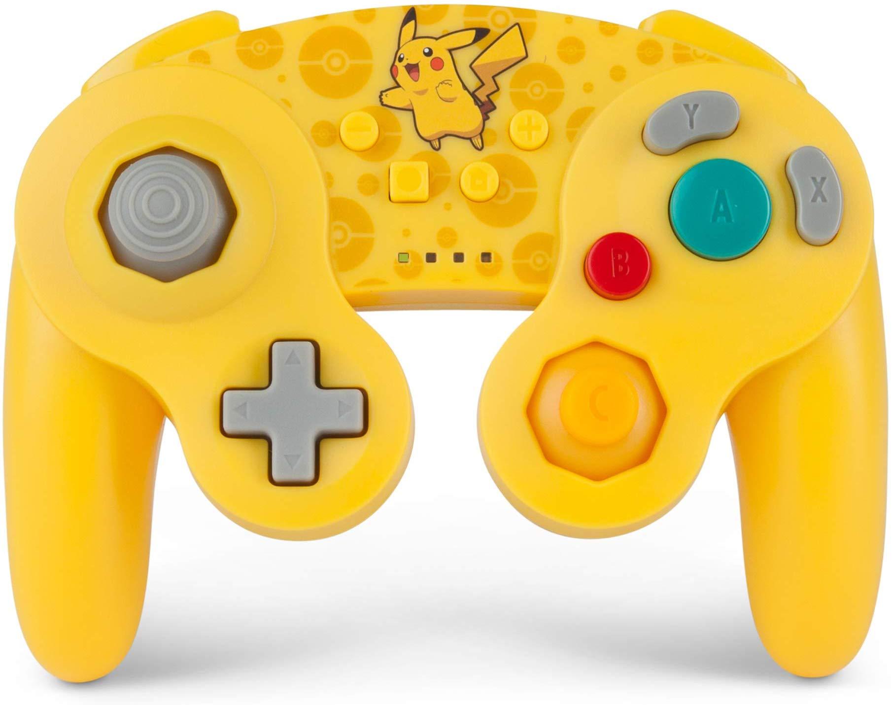 J2Games.com | PowerA Pikachu Wireless GameCube Style Controller (Nintendo Switch) (Pre-Played - Accessory).