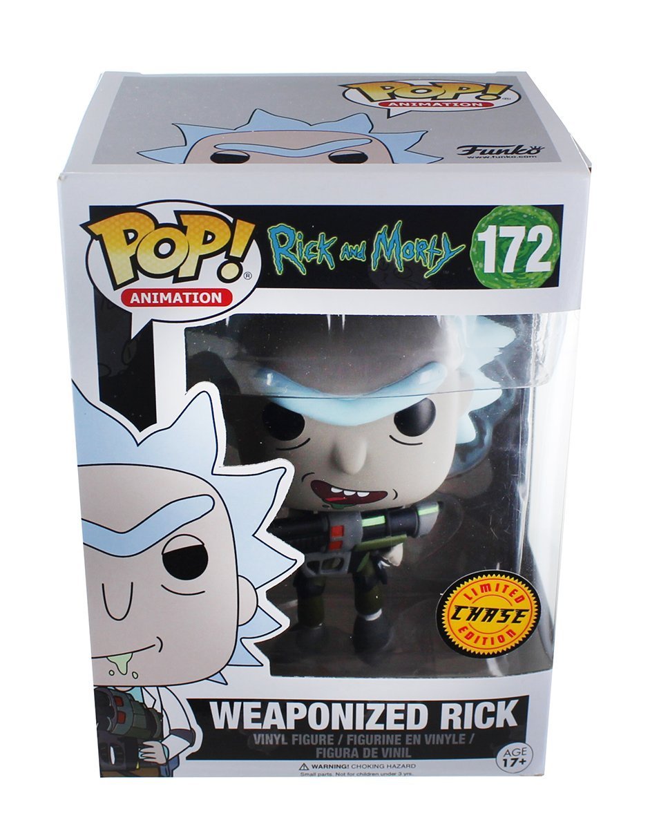 J2Games.com | POP! Rick and Morty 172: Weaponized Rick (Chase Limited Edition) (Funko) (Brand New).