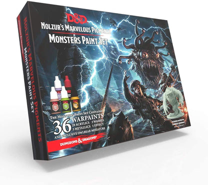 D&D Nolzur's Marvelous Pigments Monsters Paint Set (Toys)