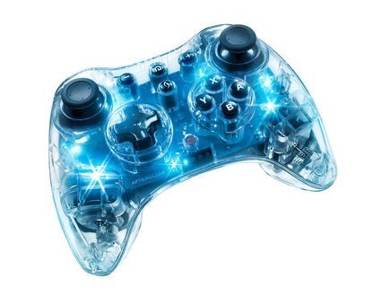 WiiU Afterglow Wired Pro Controller: Signature Blue (WiiU)