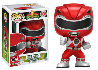 J2Games.com | POP! Television 406: Power Rangers Red Ranger (Funko) (Brand New).