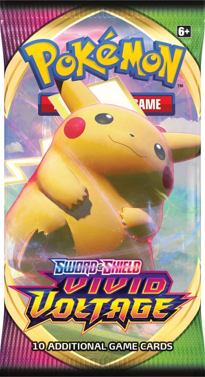 Pokémon Sword & Shield Vivid Voltage Booster Pack (Toys)