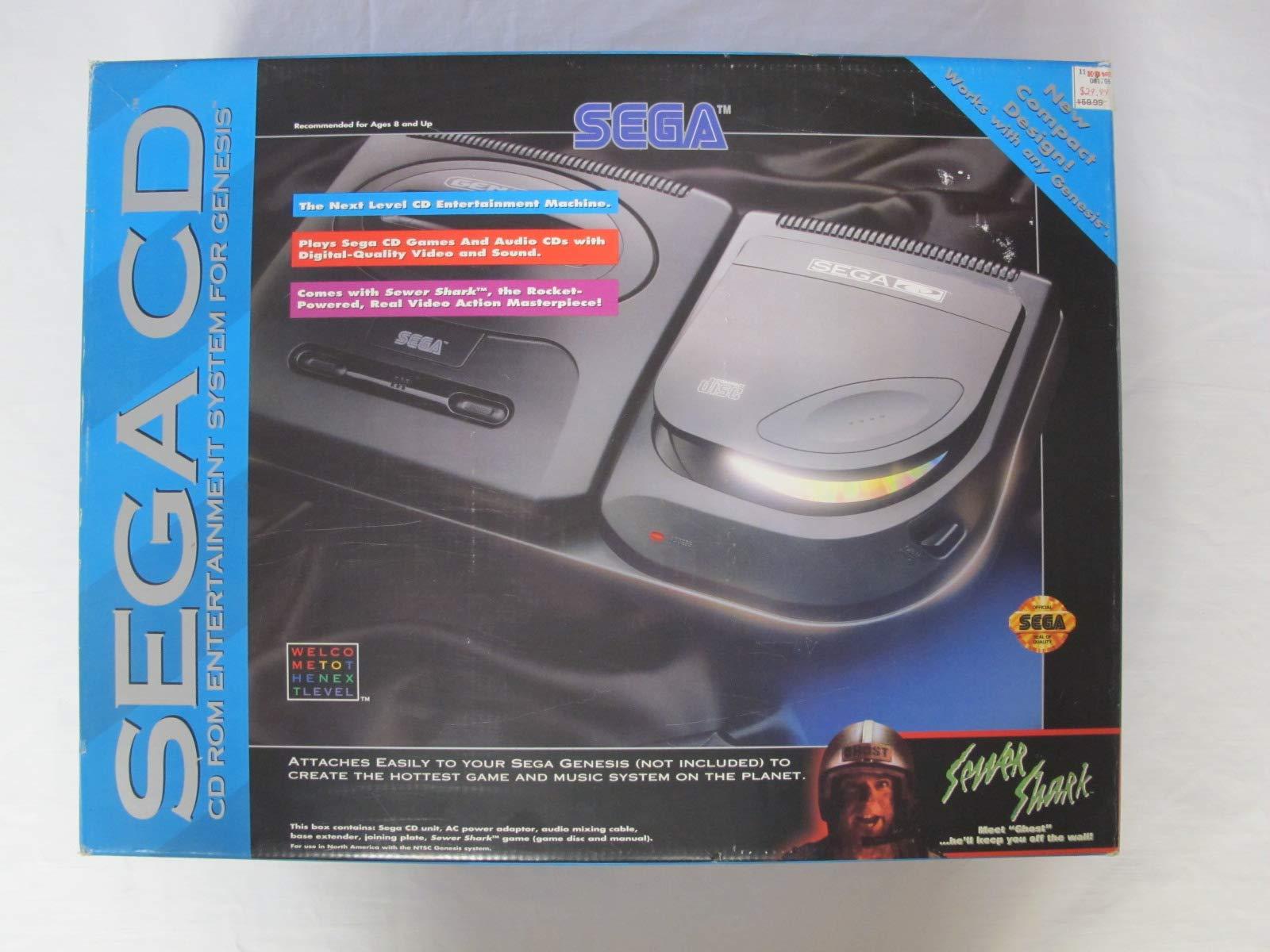 J2Games.com | Sega CD Model 2 With Sewer Shark (Sega CD) (Pre-Played - Game System).