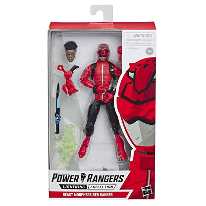 J2Games.com | Power Ranger Lightning Collection Beast Morphers Red Ranger (Action Figure) (Brand New).