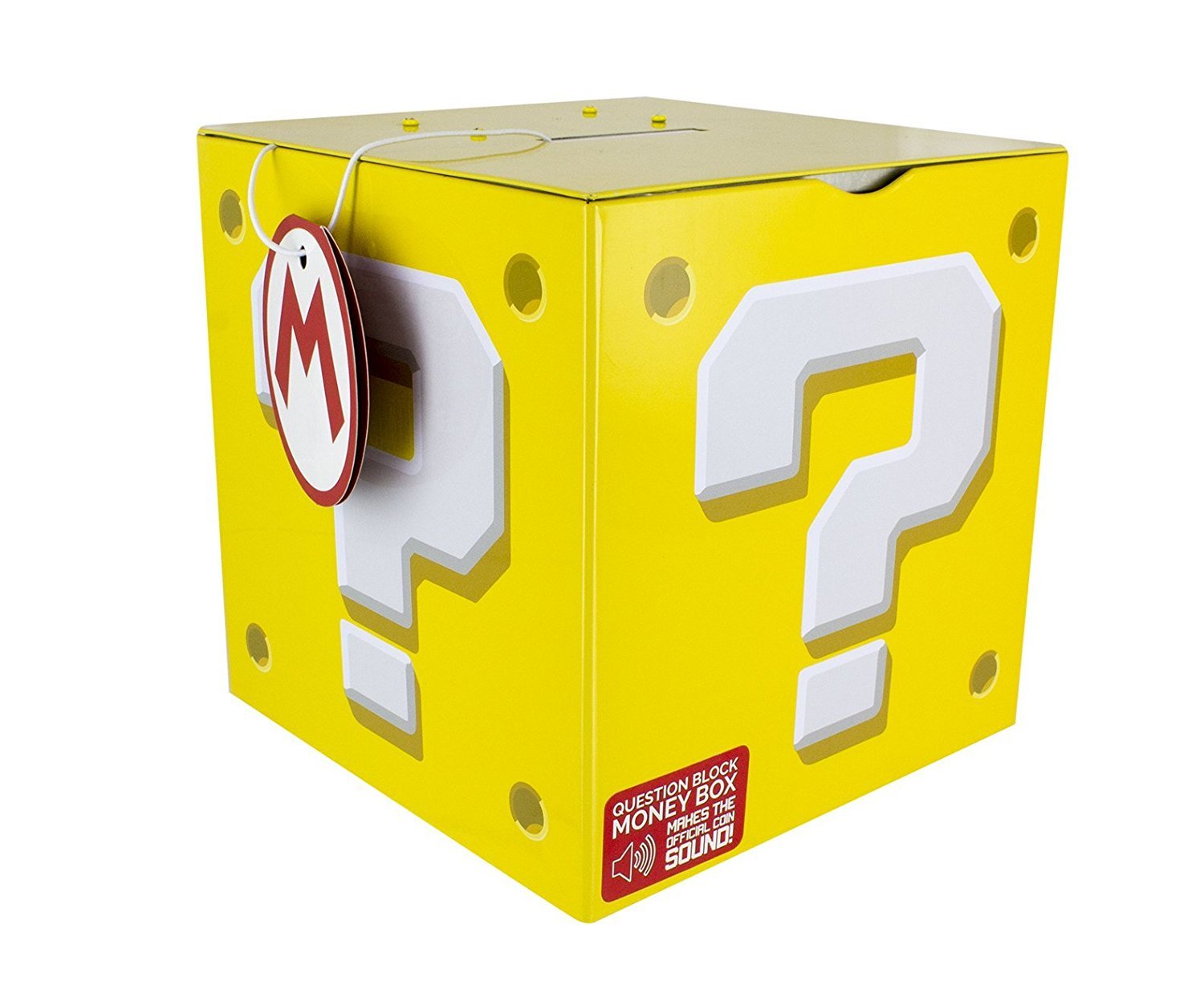 J2Games.com | Super Mario Question Block Money Box (Brand New).