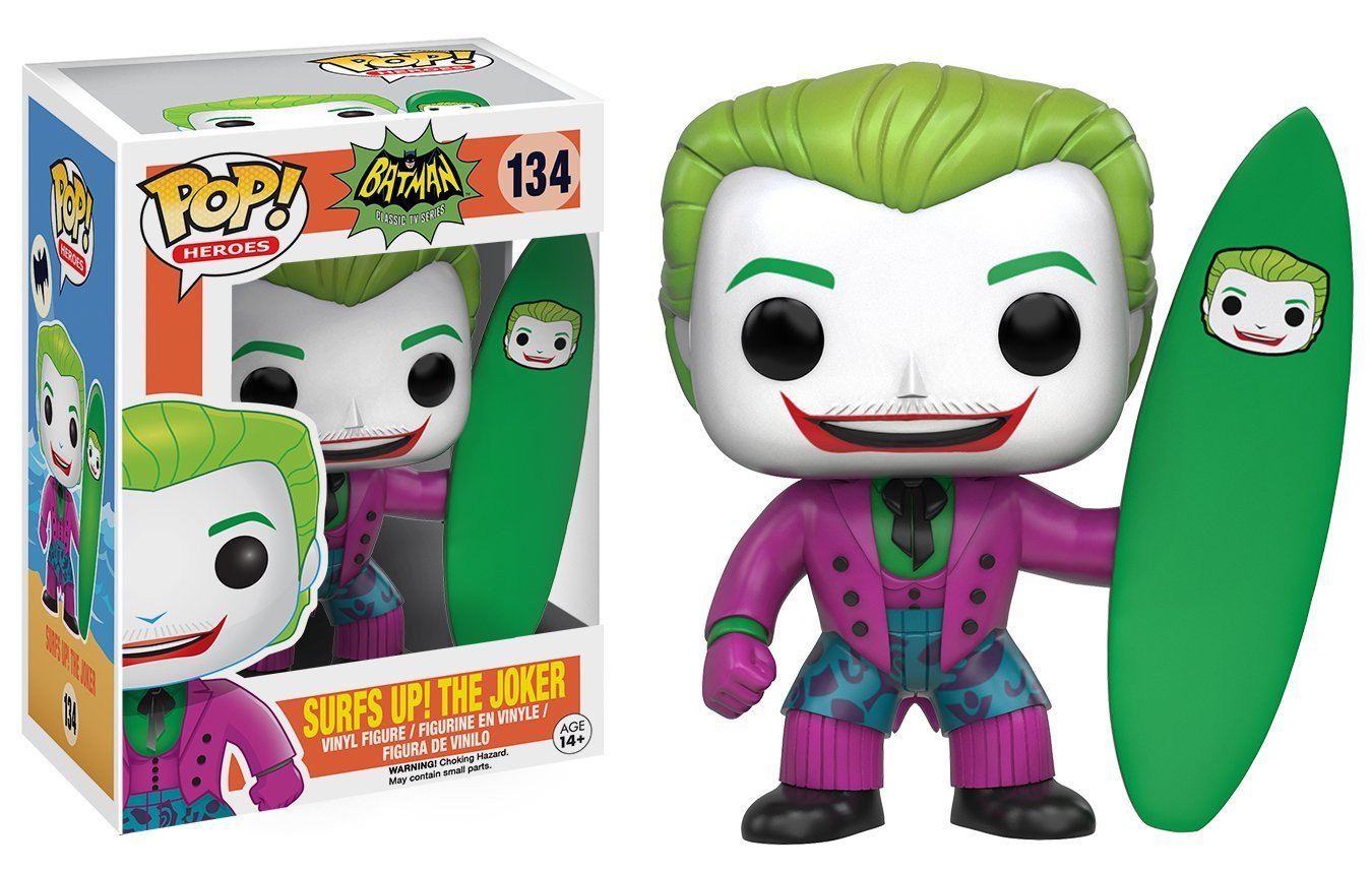 J2Games.com | POP! Heroes Batman Classic TV Series 134: Surf's Up! The Joker (Brand New) (Funko).