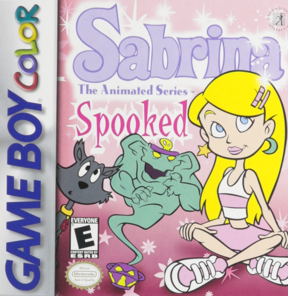 J2Games.com | Sabrina the Animated Series Spooked (Gameboy Color) (Pre-Played - Game Only).