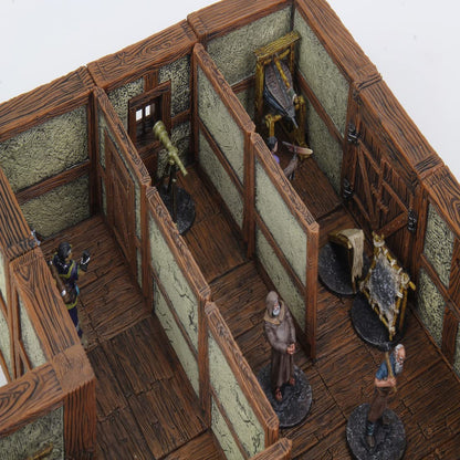 WarLock Tiles: Town &amp; Village II - Paredes de yeso de altura completa (juguetes)